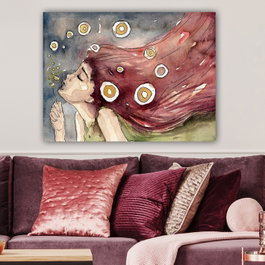 Wallity Lienzo Decorativo Multicolor 70 x 100 cm